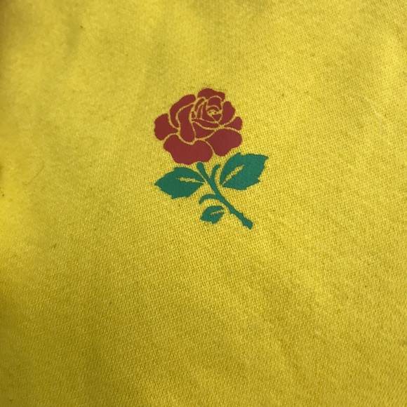 Chinatown Yellow Thank You Size Small Hoodie - Picture 4 of 6